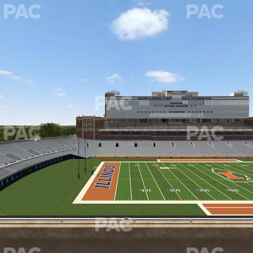 Gies Memorial Stadium - Section 208 Seat View