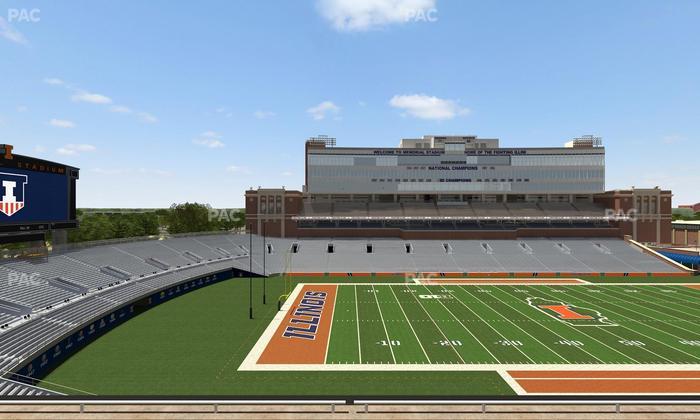 Gies Memorial Stadium - Section 208 Seat View