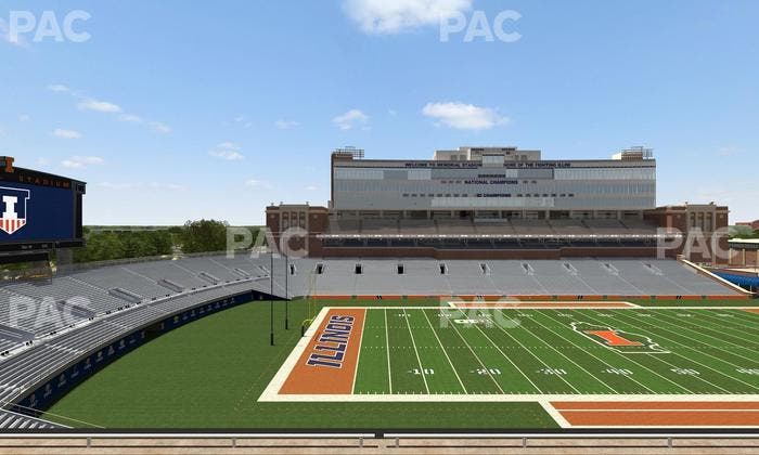 Gies Memorial Stadium - Section 208 Seat View