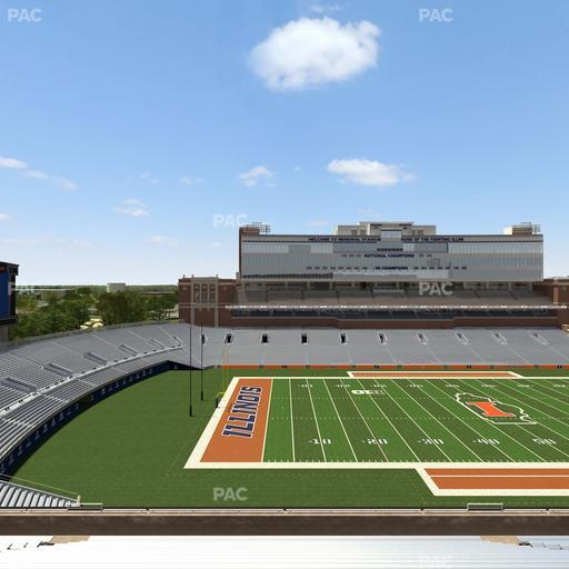 Gies Memorial Stadium - Section 208 Seat View