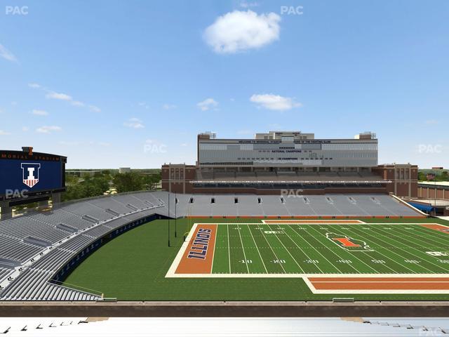 Gies Memorial Stadium - Section 208 Seat View