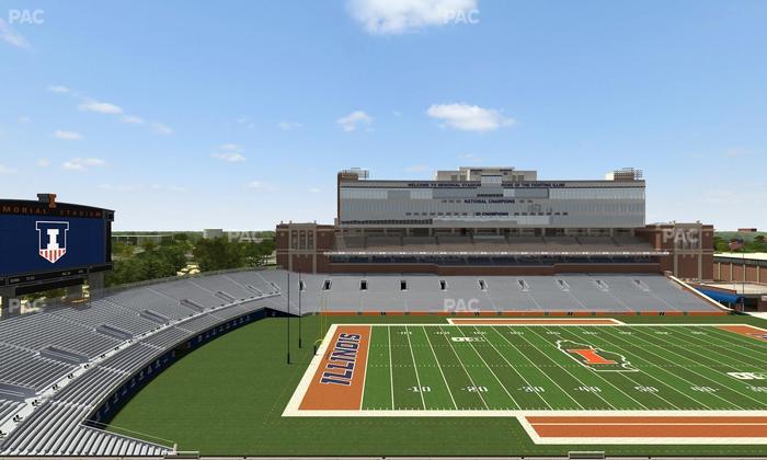 Gies Memorial Stadium - Section 208 Seat View