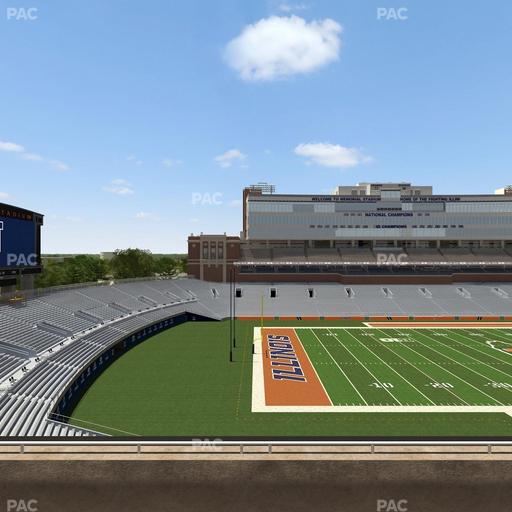 Gies Memorial Stadium - Section 209 Seat View