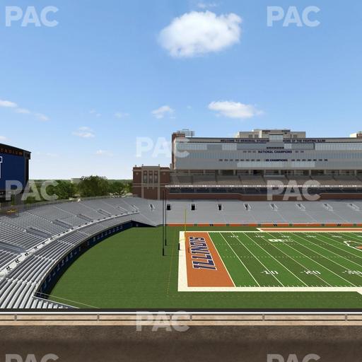 Gies Memorial Stadium - Section 209 Seat View