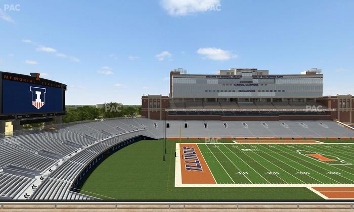 Gies Memorial Stadium - Section 209 Seat View