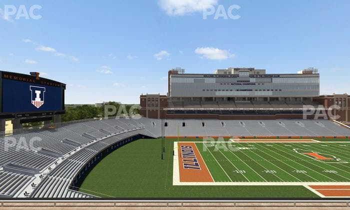 Gies Memorial Stadium - Section 209 Seat View