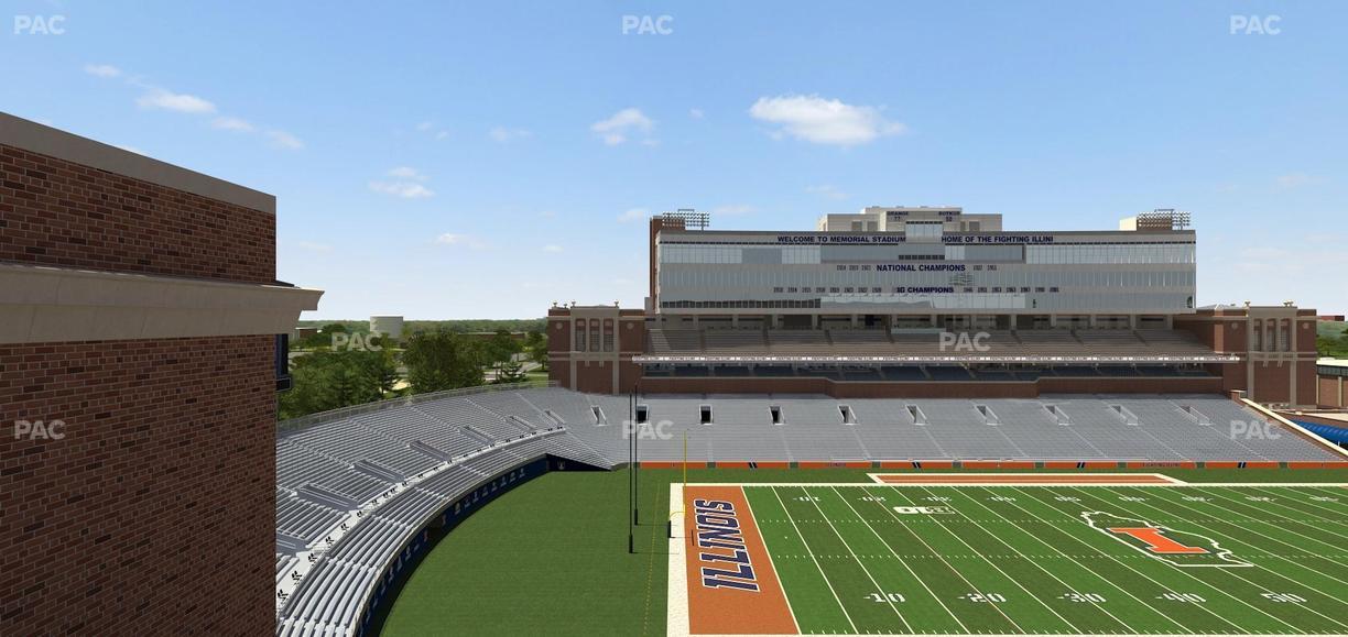 Gies Memorial Stadium - Section 209 Seat View