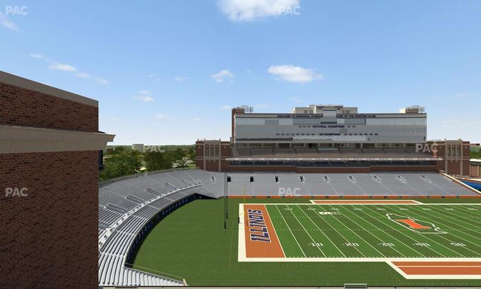 Gies Memorial Stadium - Section 209 Seat View