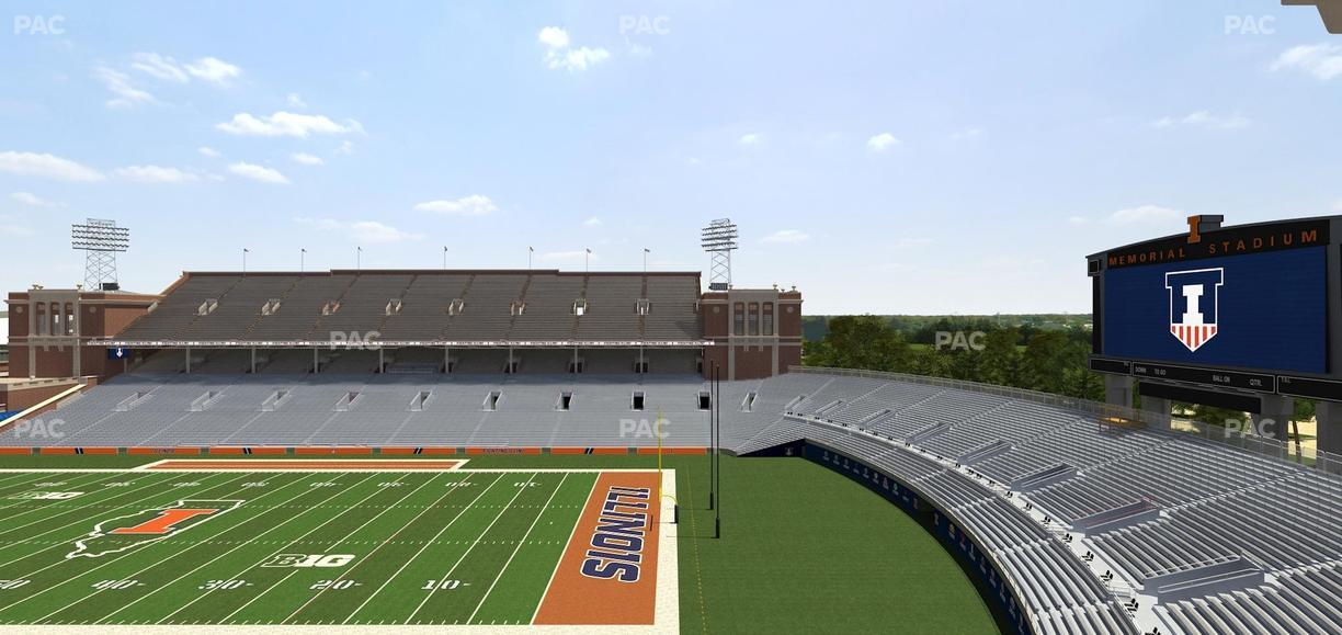 Gies Memorial Stadium - Section 223 Seat View