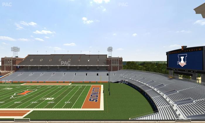 Gies Memorial Stadium - Section 223 Seat View