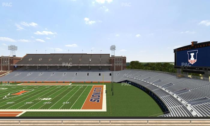 Gies Memorial Stadium - Section 223 Seat View