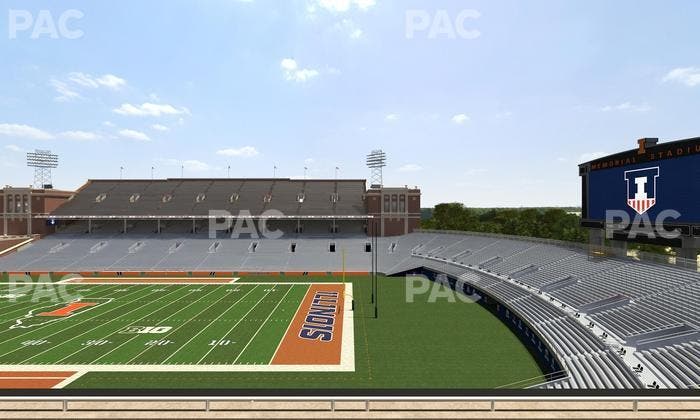 Gies Memorial Stadium - Section 223 Seat View