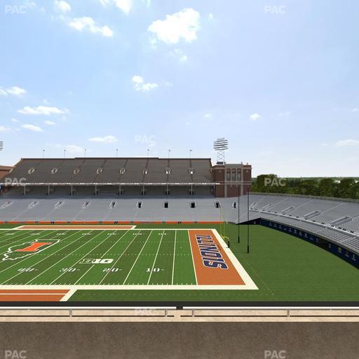 Gies Memorial Stadium - Section 224 Seat View