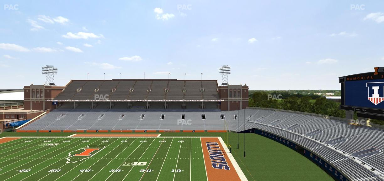 Gies Memorial Stadium - Section 224 Seat View