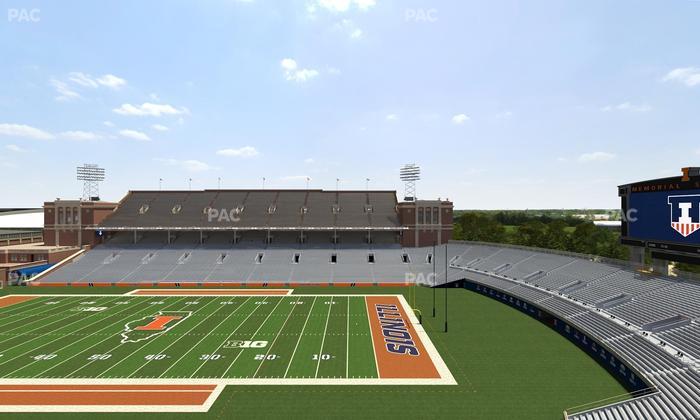 Gies Memorial Stadium - Section 224 Seat View