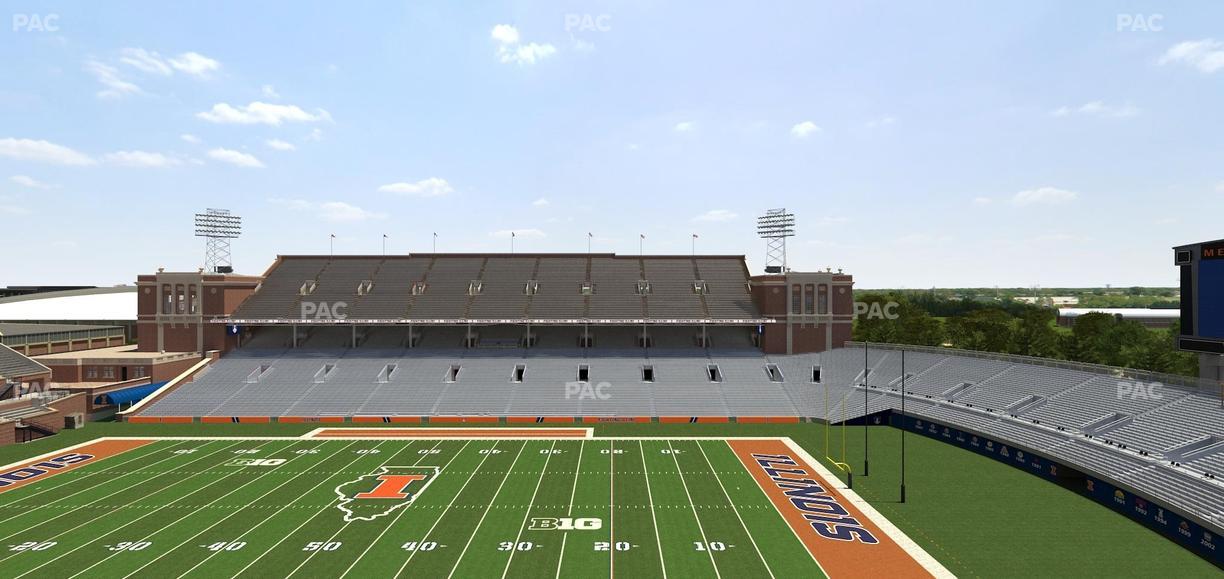 Gies Memorial Stadium - Section 225 Seat View