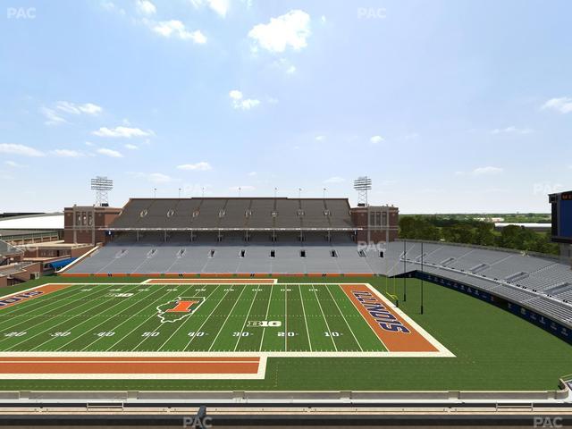 Gies Memorial Stadium - Section 225 Seat View