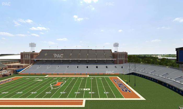 Gies Memorial Stadium - Section 225 Seat View