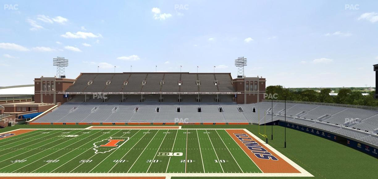 Gies Memorial Stadium - Section 225 Seat View