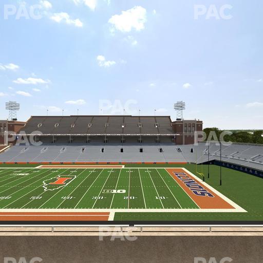 Gies Memorial Stadium - Section 225 Seat View