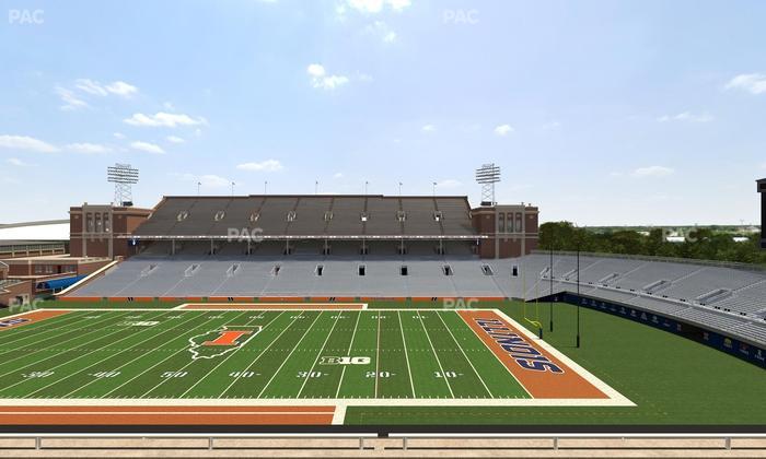 Gies Memorial Stadium - Section 225 Seat View