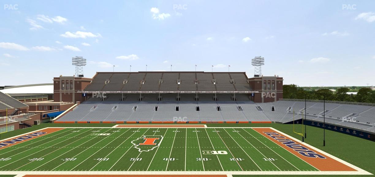 Gies Memorial Stadium - Section 226 Seat View