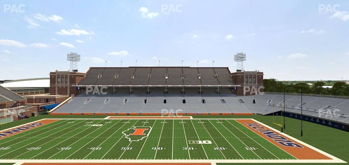 Gies Memorial Stadium - Section 226 Seat View