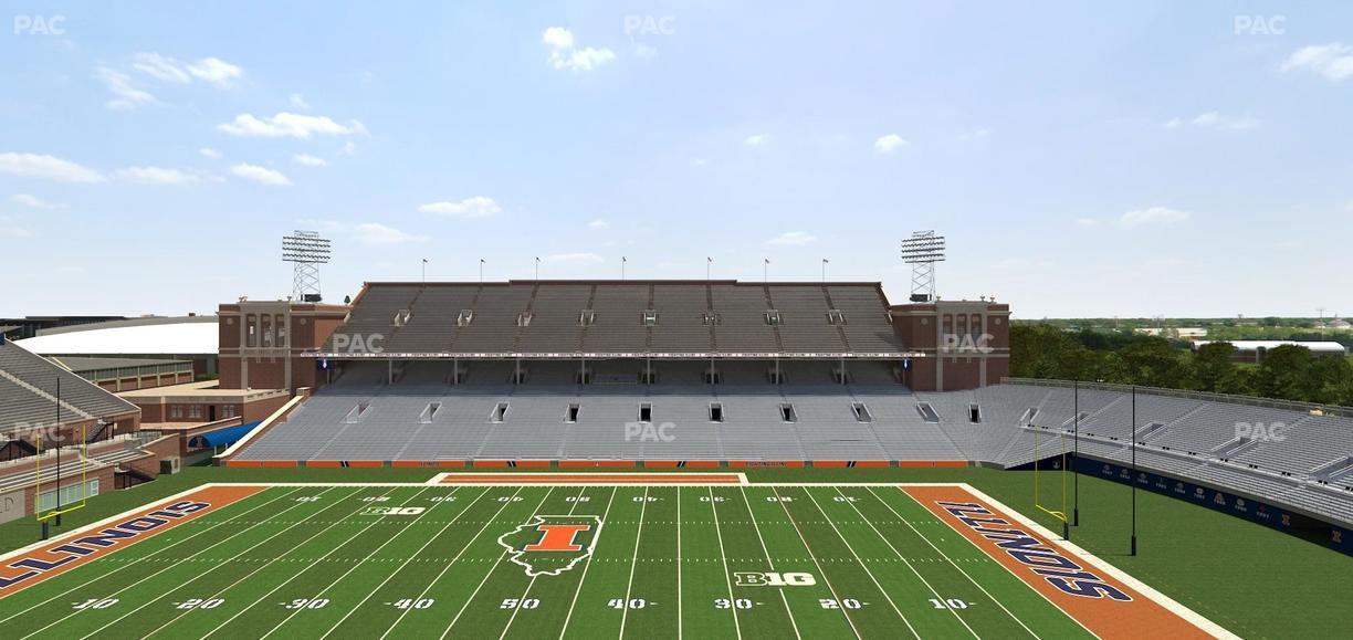 Gies Memorial Stadium - Section 226 Seat View