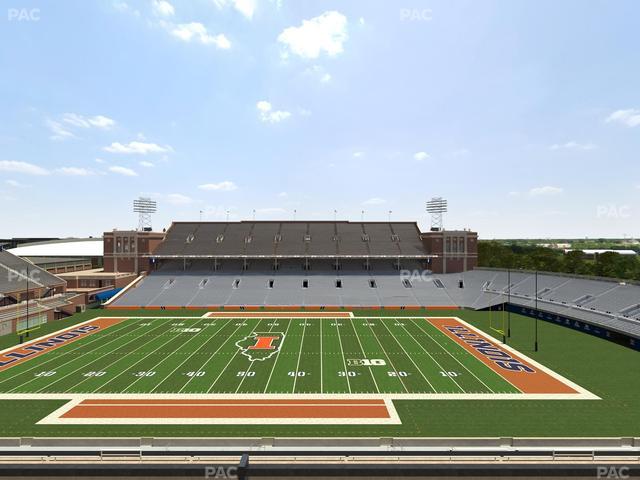 Gies Memorial Stadium - Section 226 Seat View