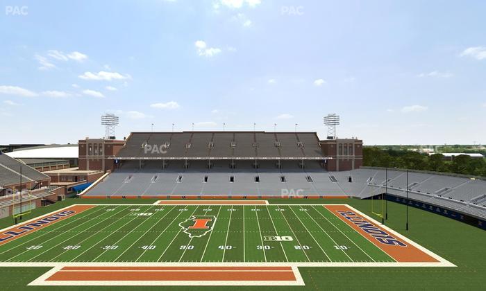 Gies Memorial Stadium - Section 226 Seat View