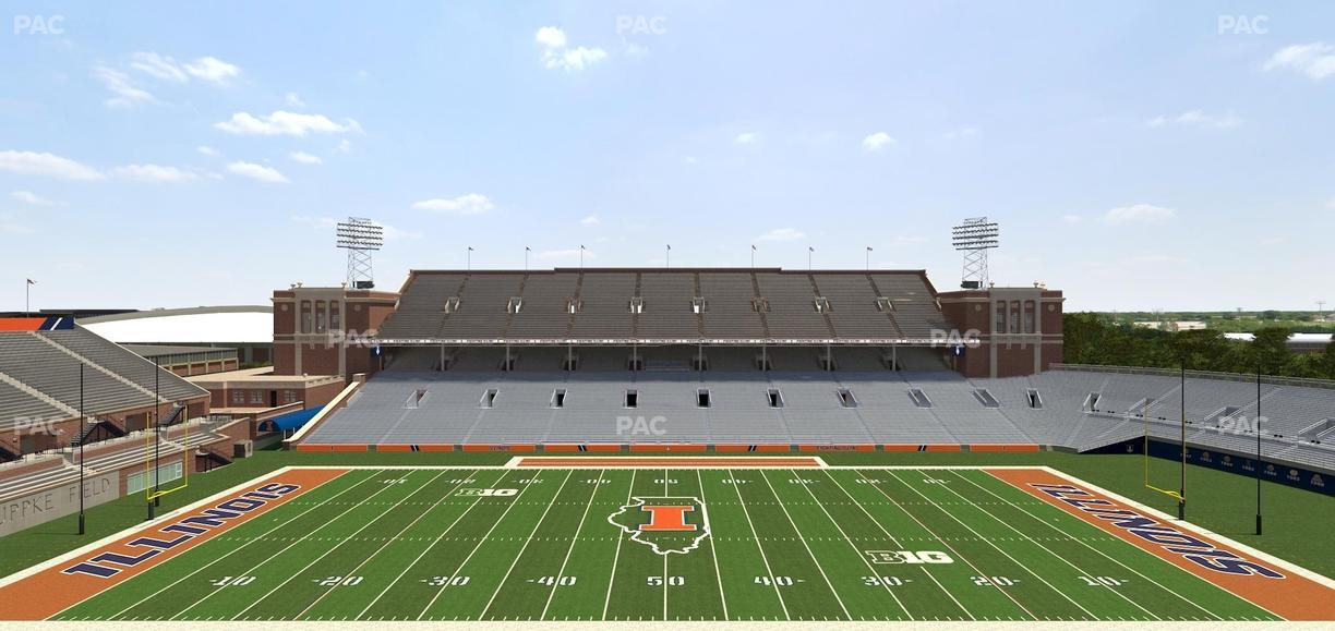 Gies Memorial Stadium - Section 227 Seat View