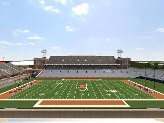 Gies Memorial Stadium - Section 227 Seat View