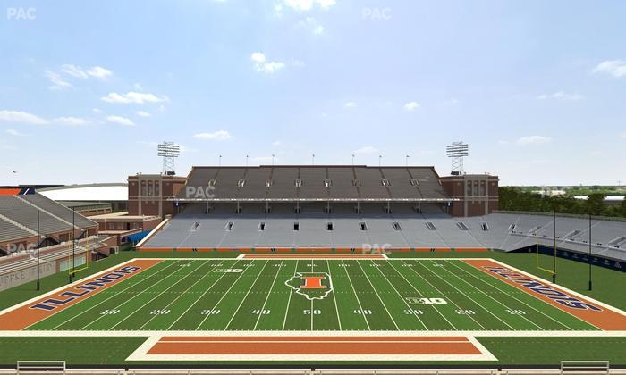 Gies Memorial Stadium - Section 227 Seat View