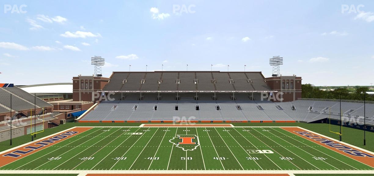 Gies Memorial Stadium - Section 227 Seat View