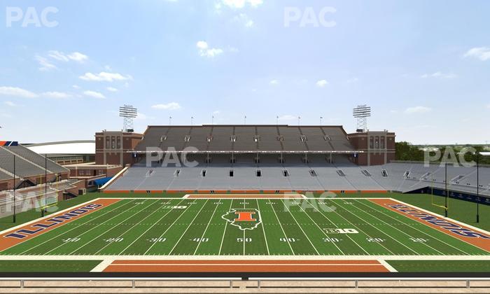 Gies Memorial Stadium - Section 227 Seat View