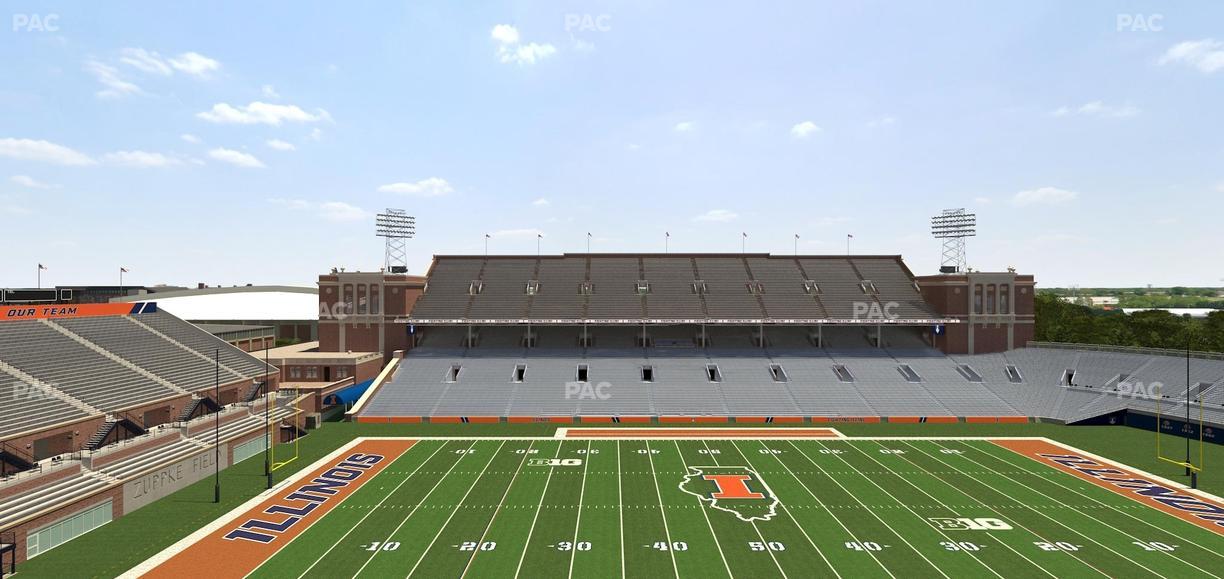 Gies Memorial Stadium - Section 228 Seat View