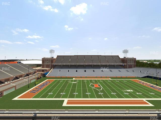 Gies Memorial Stadium - Section 228 Seat View