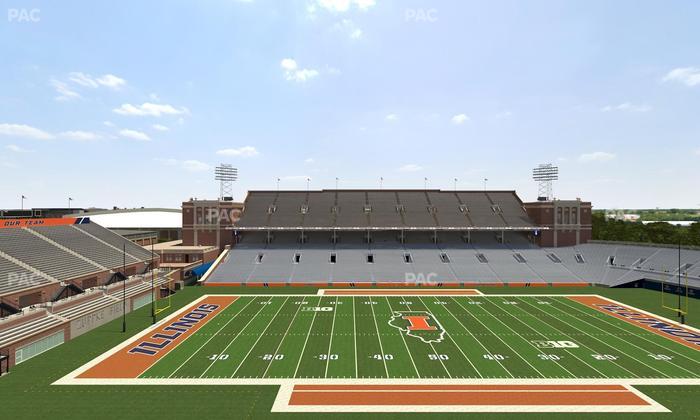 Gies Memorial Stadium - Section 228 Seat View