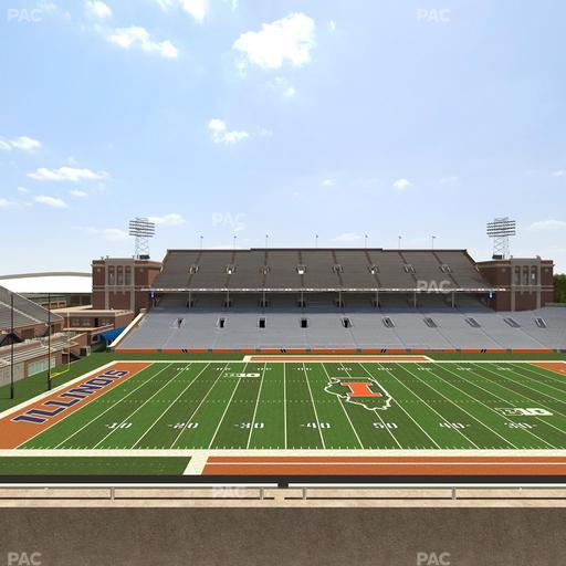 Gies Memorial Stadium - Section 228 Seat View