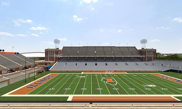 Gies Memorial Stadium - Section 228 Seat View