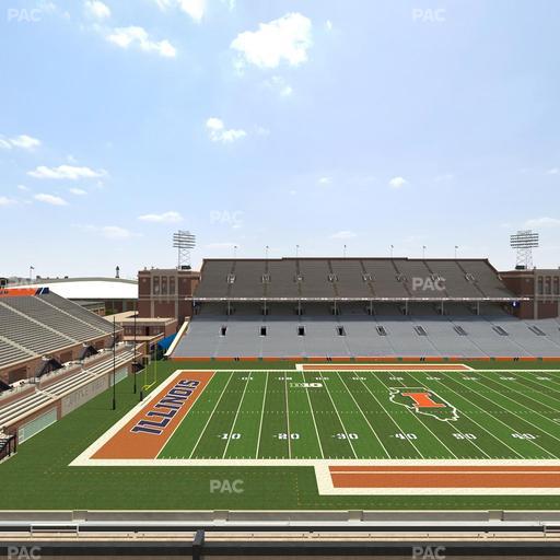 Gies Memorial Stadium - Section 229 Seat View