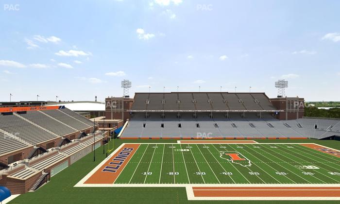 Gies Memorial Stadium - Section 229 Seat View