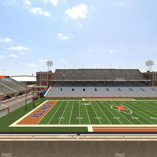 Gies Memorial Stadium - Section 229 Seat View