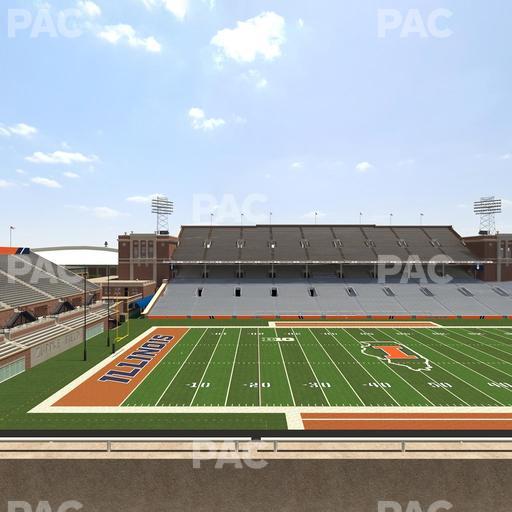 Gies Memorial Stadium - Section 229 Seat View