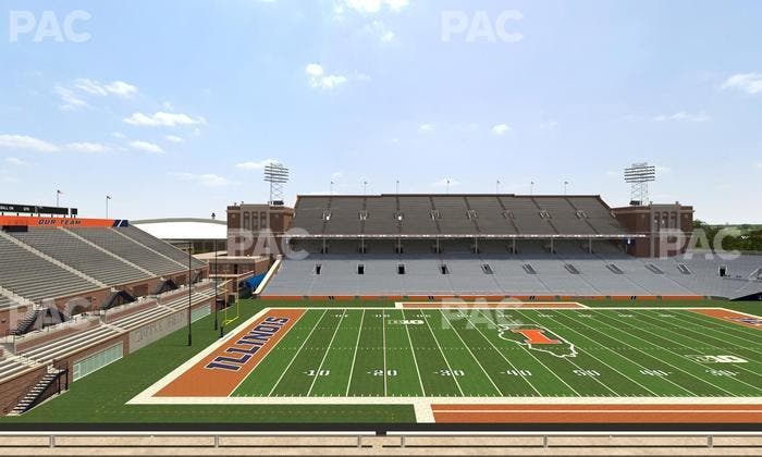 Gies Memorial Stadium - Section 229 Seat View