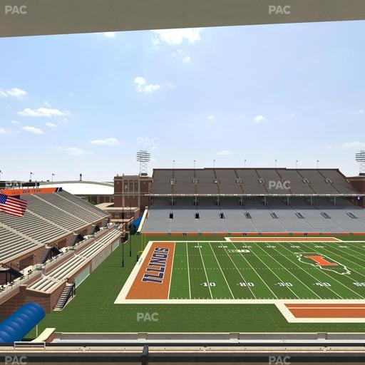 Gies Memorial Stadium - Section 230 Seat View