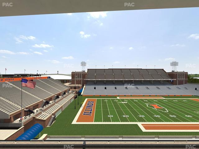 Gies Memorial Stadium - Section 230 Seat View