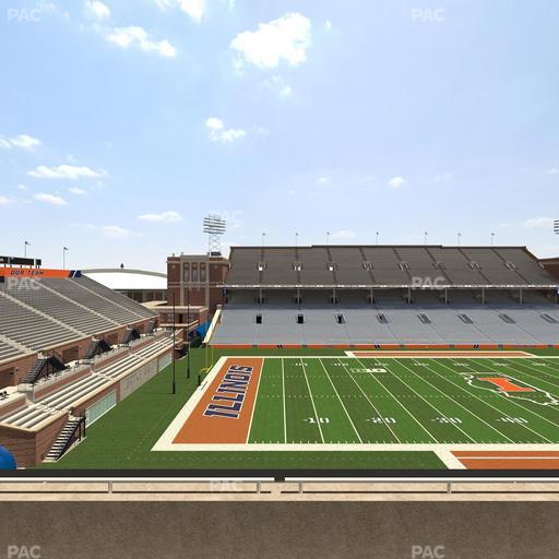 Gies Memorial Stadium - Section 230 Seat View