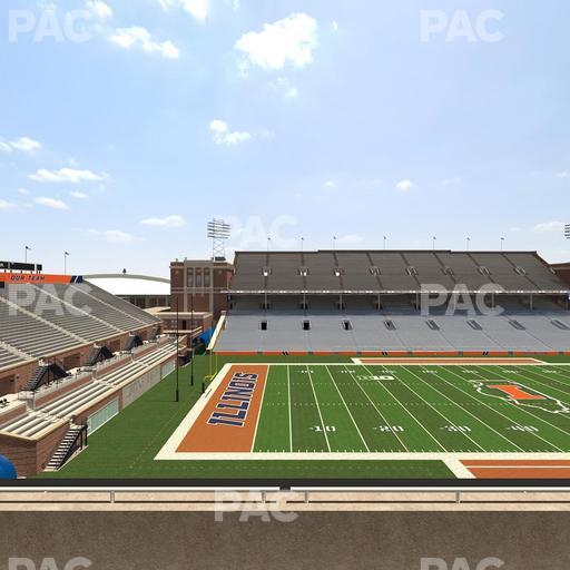 Gies Memorial Stadium - Section 230 Seat View