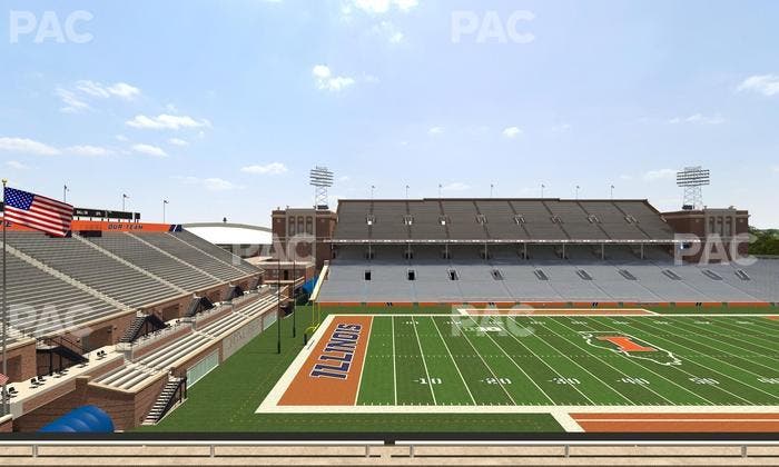 Gies Memorial Stadium - Section 230 Seat View